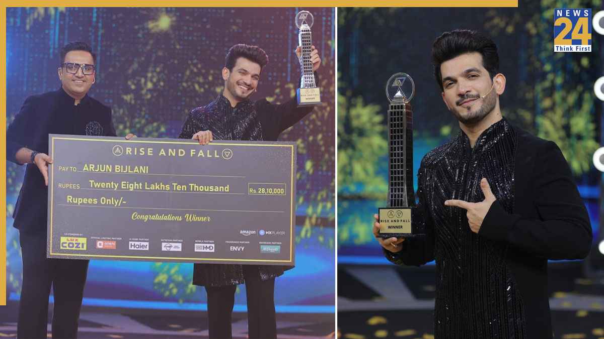 Rise and Fall के विनर बने अर्जुन बिजलानी, आरुष भोला को हराकर जीती ट्रॉफी!