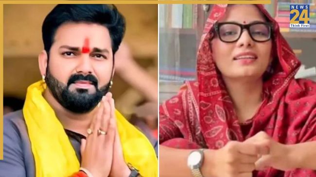 Neha Singh Rathore, Neha Singh Rathore on Pawan Singh, Pawan Singh