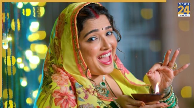 Diwali 2025, Bhojpuri Diwali Songs, Bhojpuri Songs, Bhojpuri Diwali Song Aai Hai Diwali, Aamrapali Dubey