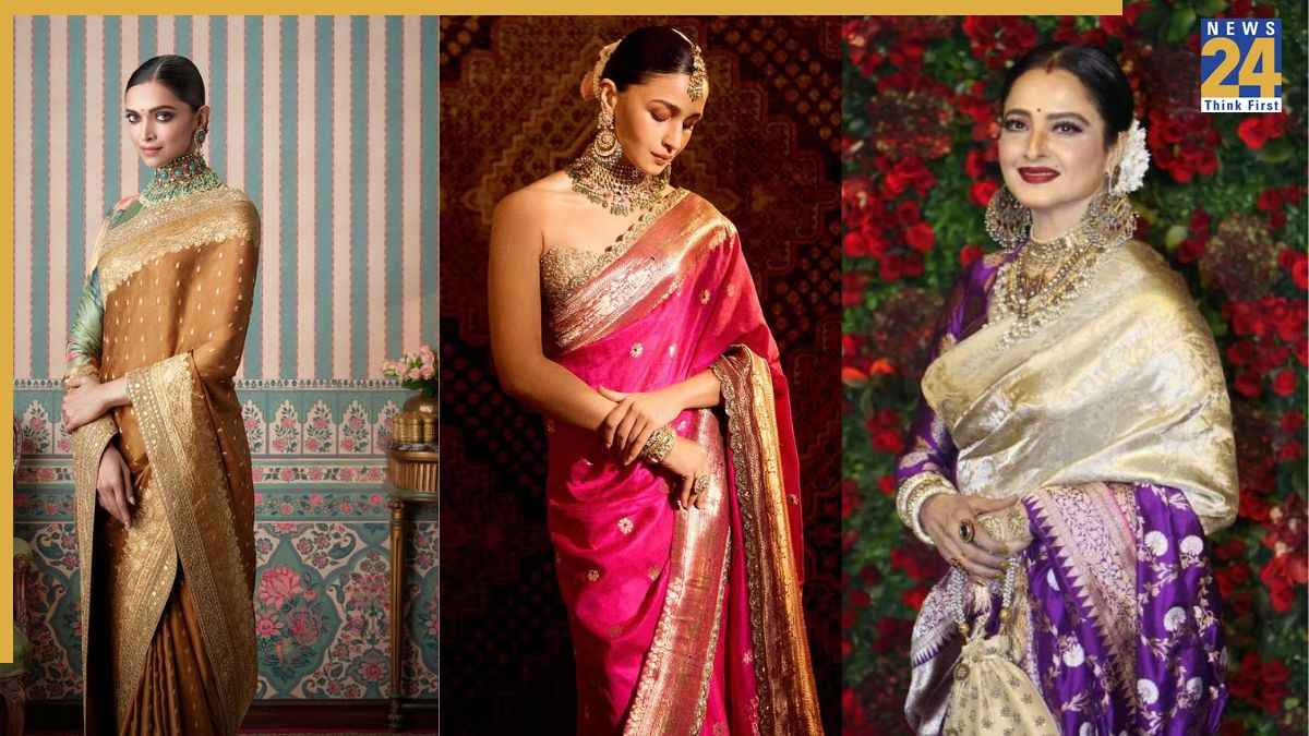 Karwa Chauth 2025: इस करवा चौथ पहनें सेलेब्स इंस्पायर्ड बनारसी साड़ियां, देखते ही पूछेंगे लोग कहां से ली?