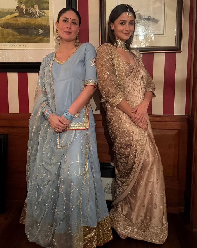 KAPOOR FAMILY Diwali Celebration Photos Alia Bhatt, Alia Bhatt Diwali Celebration 2025, Diwali 2025-1-2-3
