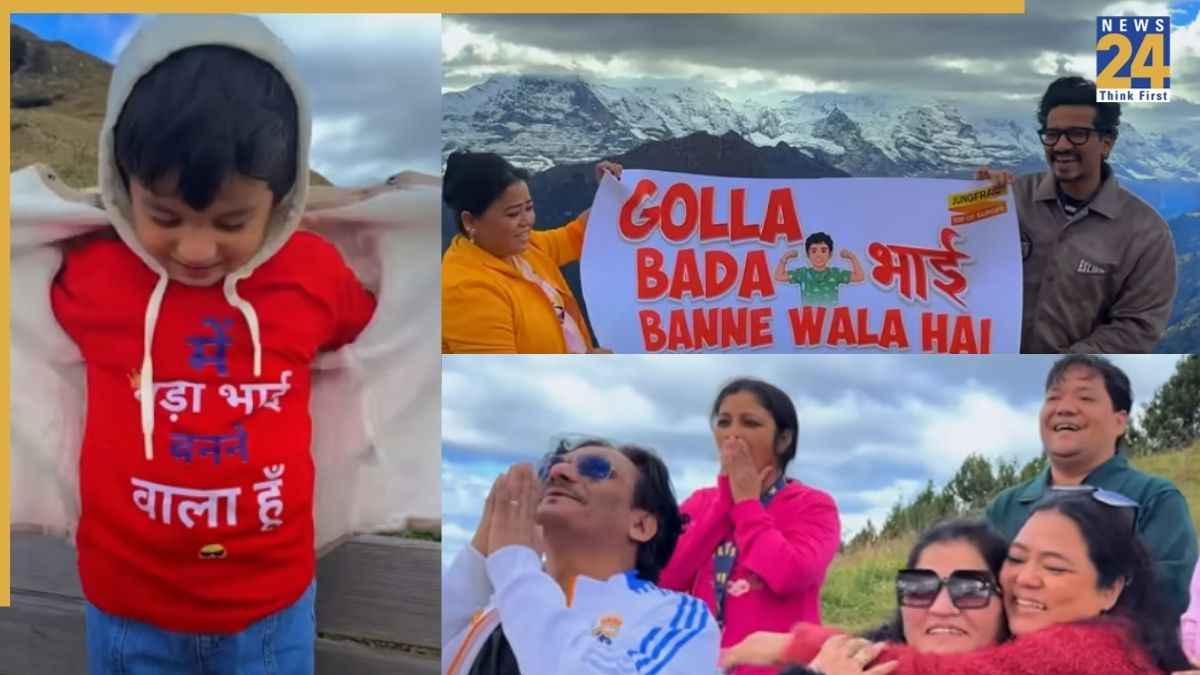 Bharti Singh ने फैमिली को पहाड़ की चोटी पर ले जाकर सुनाई गुड न्यूज, खुशी से झूम उठे घरवाले