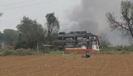 Bus Fire | Delhi Jaipur Highway | Rajasthan