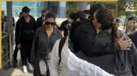Deepika padukone viral video, ranbir kapoor deepika padukone reunion, deepika ranbir hug each other