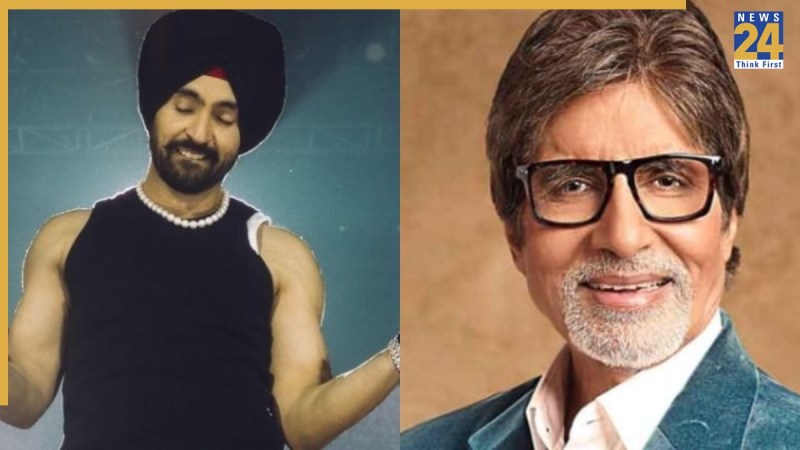 Diljit Dosanjh, Amitabh Bachchan Diljit Dosanjh, Amitabh Bachchan
