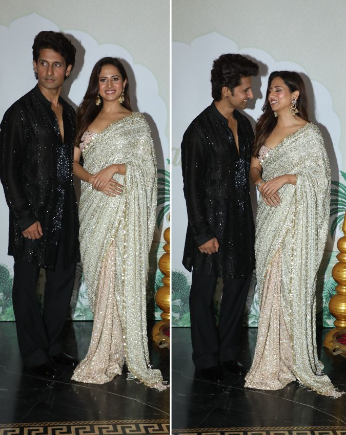 Ravi Dubey-Sargun Mehta Diwali Bash-1-2