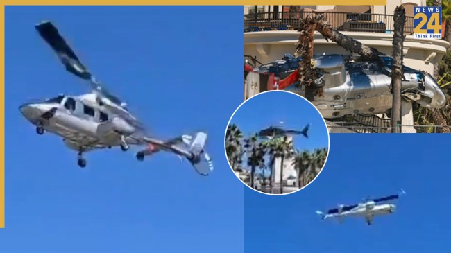 Helicopter crash in america