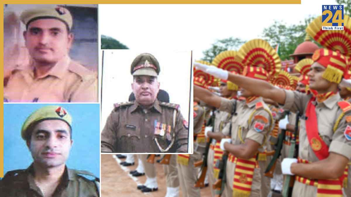 बहादुर जवानों की शहादत को सलाम, पढ़ें UP पुलिस के शहीद सुनील, दुर्गेश और सौरभ के बलिदान की कहानी