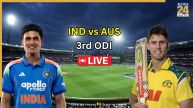 IND vs AUS 3rd ODI Live Cricket Score