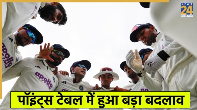 IND vs WI WTC Points Table