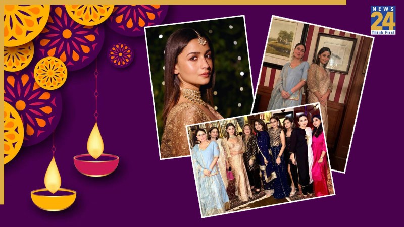 KAPOOR FAMILY Diwali Celebration Photos Alia Bhatt, Alia Bhatt Diwali Celebration 2025, Diwali 2025-1