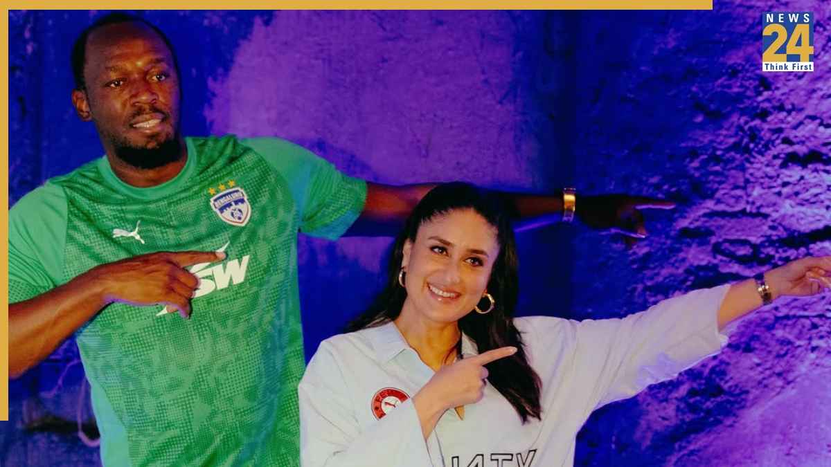 Kareena Kapoor, Usain Bolt