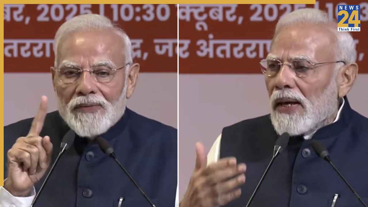 Narendra Modi at rss event