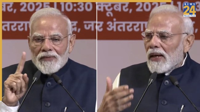 Narendra Modi at rss event