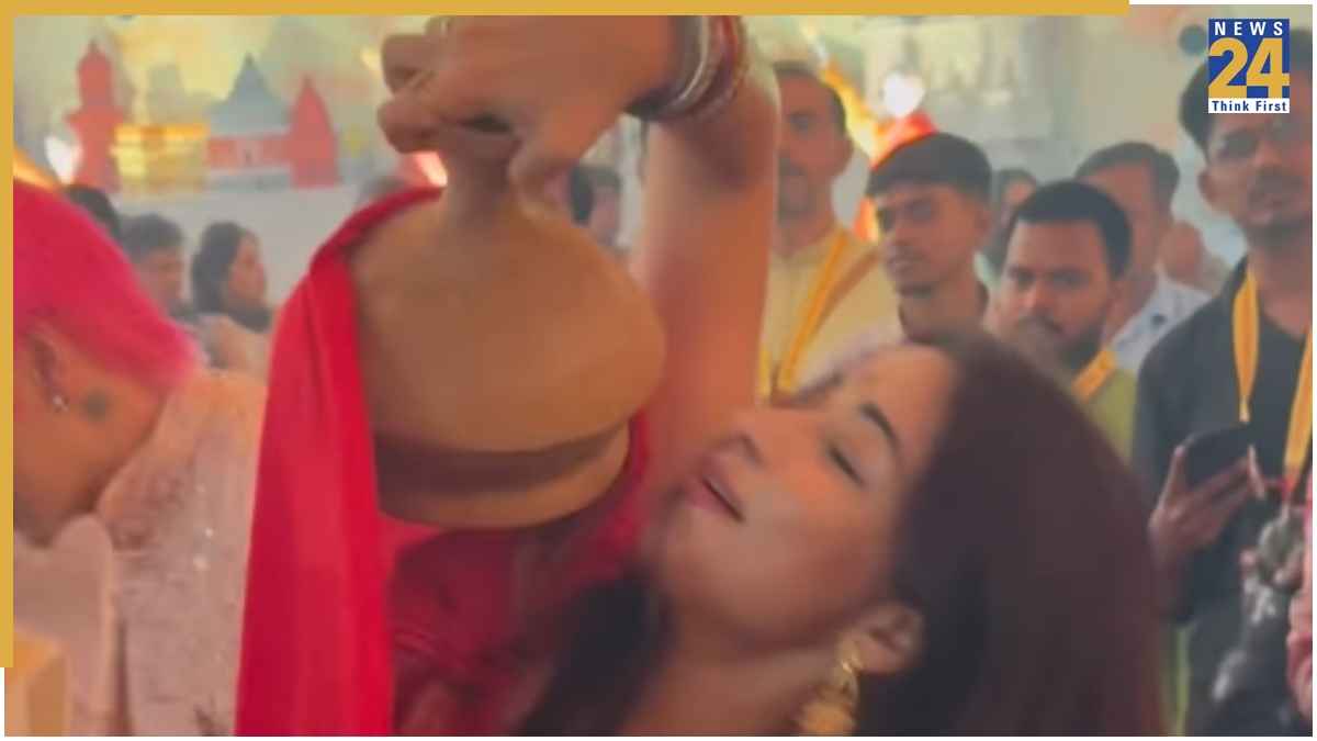 Nyra Banerjee के साथ हो जाता बड़ा हादसा, दुर्गा पूजा से वायरल हुआ वीडियो