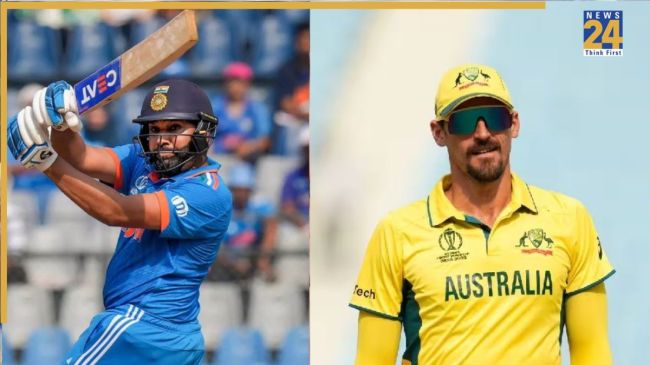 Rohit Sharma vs Mitchell Starc
