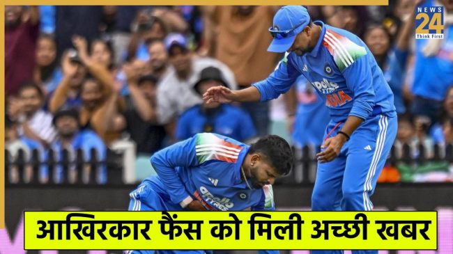 Shreyas Iyer Fitness Update