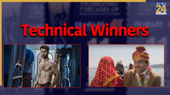 Filmfare Awards 2025 Technical Winners