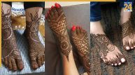 Karwa Chauth 2025 Foot Mehndi Designs