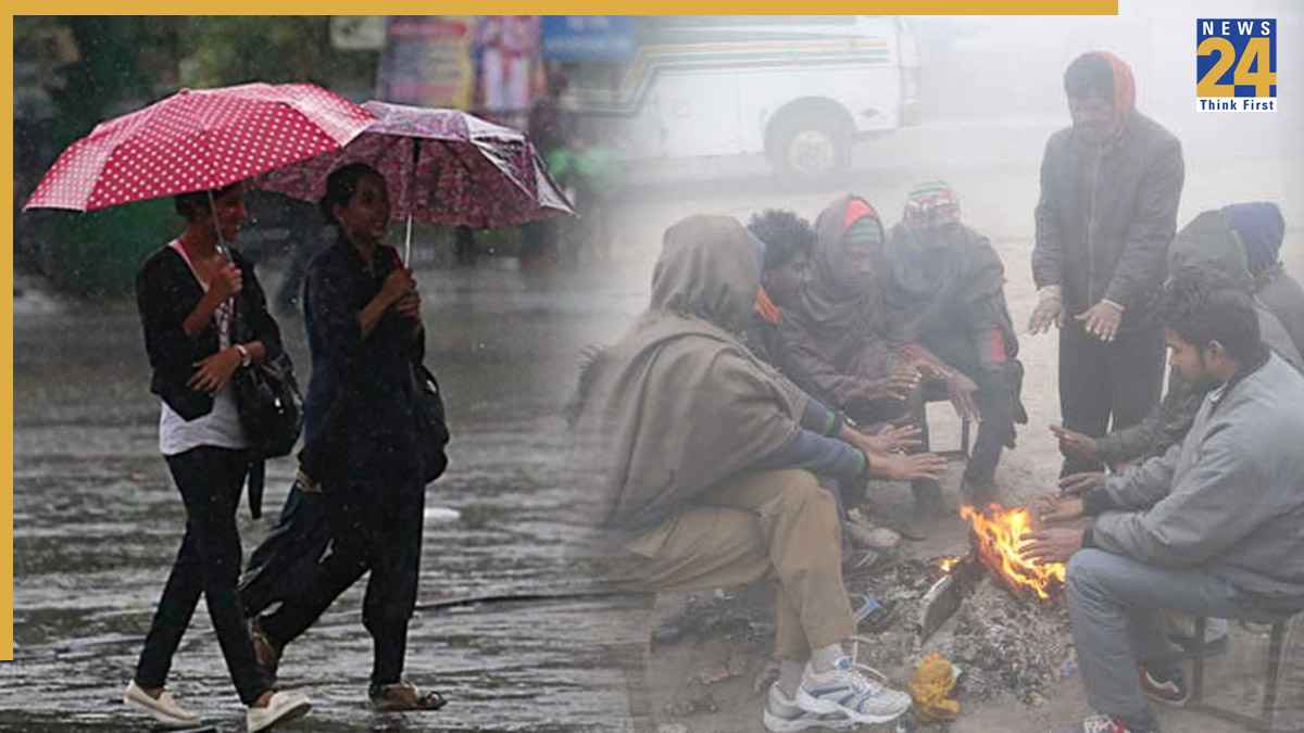 IMD Weather Update,Delhi NCR Mausam 25 October,UP Bihar Weather Forecast,Haryana Rajasthan Cold Alert,Madhya Pradesh Rain Warning,North India Temperature Drop 65 km/h Winds India Winter Onset 2025