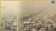 delhi traffic pollution