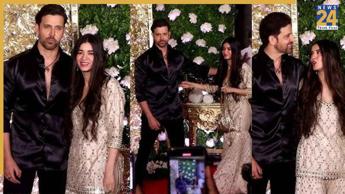 diwali 2025 hritik roshan poses with girlfriend saba azad