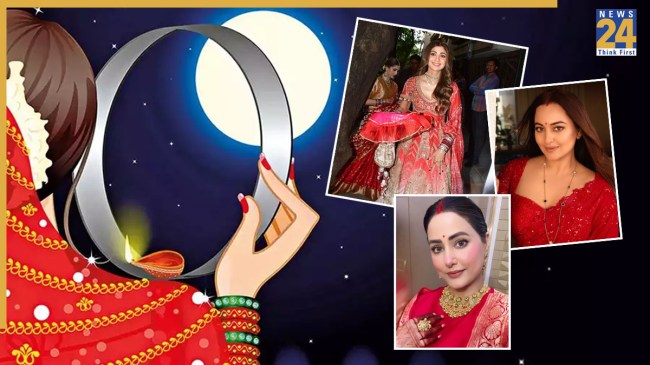 Karwa Chauth 2025, Karwa Chauth 2025 celebration, hina khan