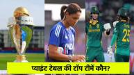Womens World Cup 2025, Points Table Update