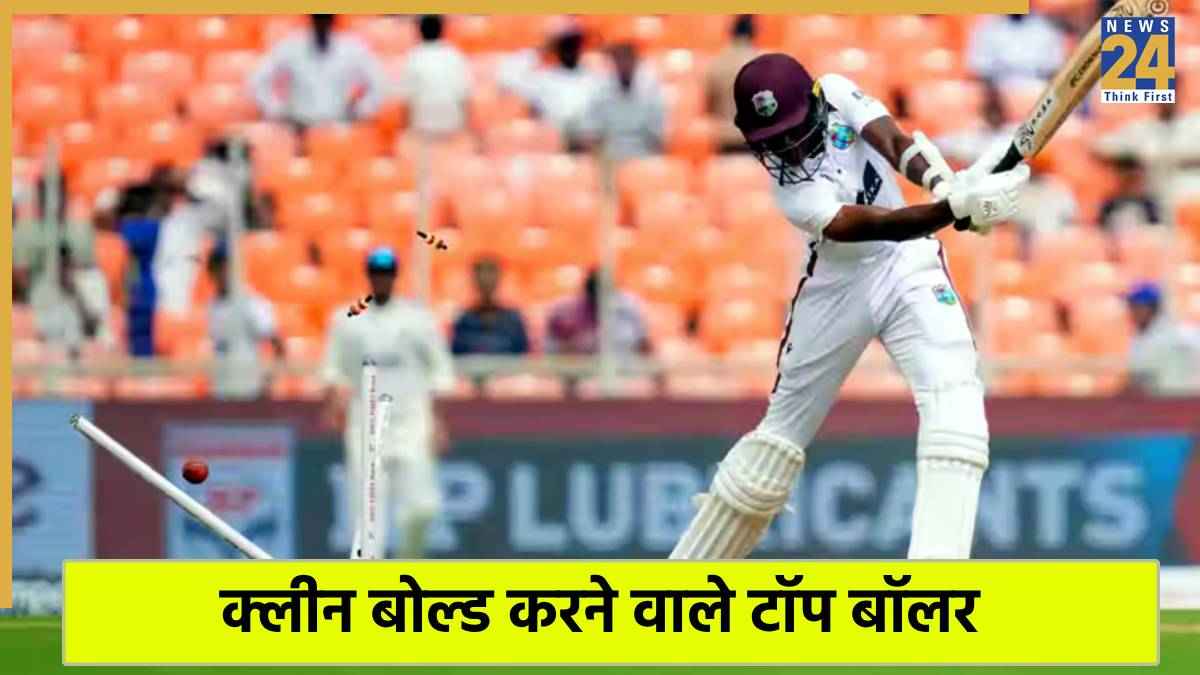 Most Bowled Wickets in 2025 Tests