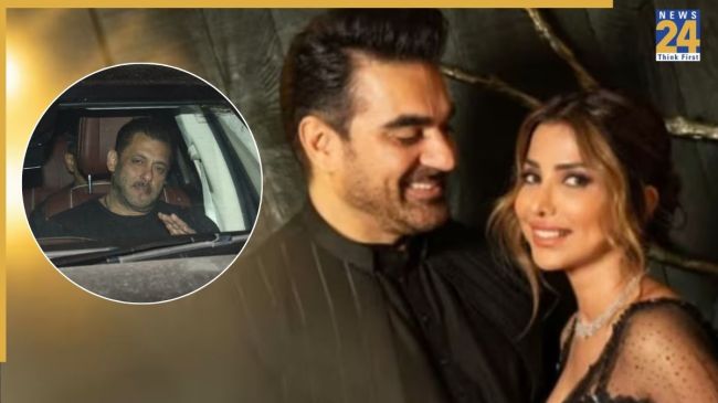 arbaaz khan sshura khan baby girl, salman khan visit hospital