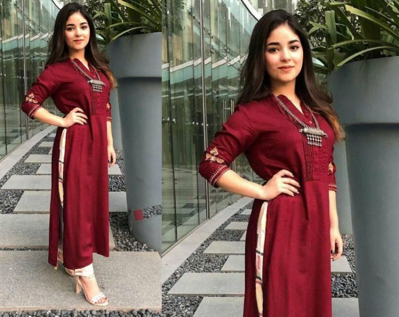 Diwali 2025 zaira wasim Diwali 2025 zaira wasim 6 ethnic looks-1-2-3-4-5