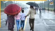 Delhi NCR weather forecast October 2025, light rain today maximum temperature 33-35 degrees, IMD prediction Delhi Noida Gurgaon partial clouds humidity 59-93 percent Dussehra umbrella advisory,Next 4 days weather Delhi NCR October 3-7 moderate rain thunderstorms strong winds 30-50 kmph,Delhi NCR real-time weather update October 6-7 pollution control outdoor plans caution,Vijayadashami weather Delhi NCR evening showers minimum temperature 24-26 degrees forecast