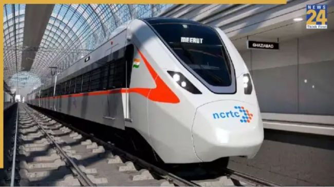 UPPSC Exam, Namo Bharat Train, Train Timings, New Ashok Nagar Station, Meerut South Station, NCRTC, यूपीपीएससी परीक्षा, नमो भारत ट्रेन, ट्रेन टाइमिंग, न्यू अशोक नगर स्टेशन, मेरठ दक्षिण स्टेशन, NCRTC