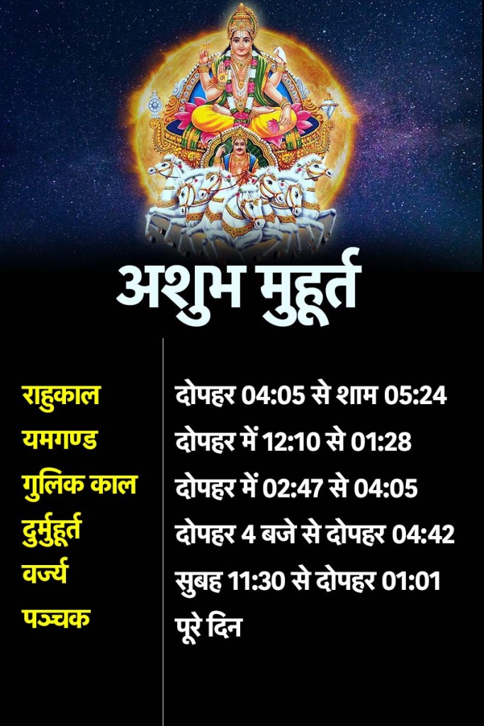 30 November Ashubh Muhurat