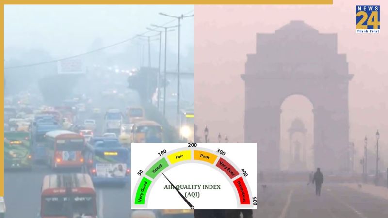 Delhi Air Pollution: рджрд┐рд▓реНрд▓реА рдореЗрдВ рдЖрдЬ 379 рдкрд╣реБрдВрдЪрд╛ AQI, 'рдмреЗрд╣рдж рдЦрд░рд╛рдм' рд╣рд╡рд╛ рдореЗрдВ рд╕рд╛рдВрд╕ рд▓реЗрдиреЗ рдХреЛ рдордЬрдмреВрд░ рд▓реЛрдЧ Delhi Air Pollution