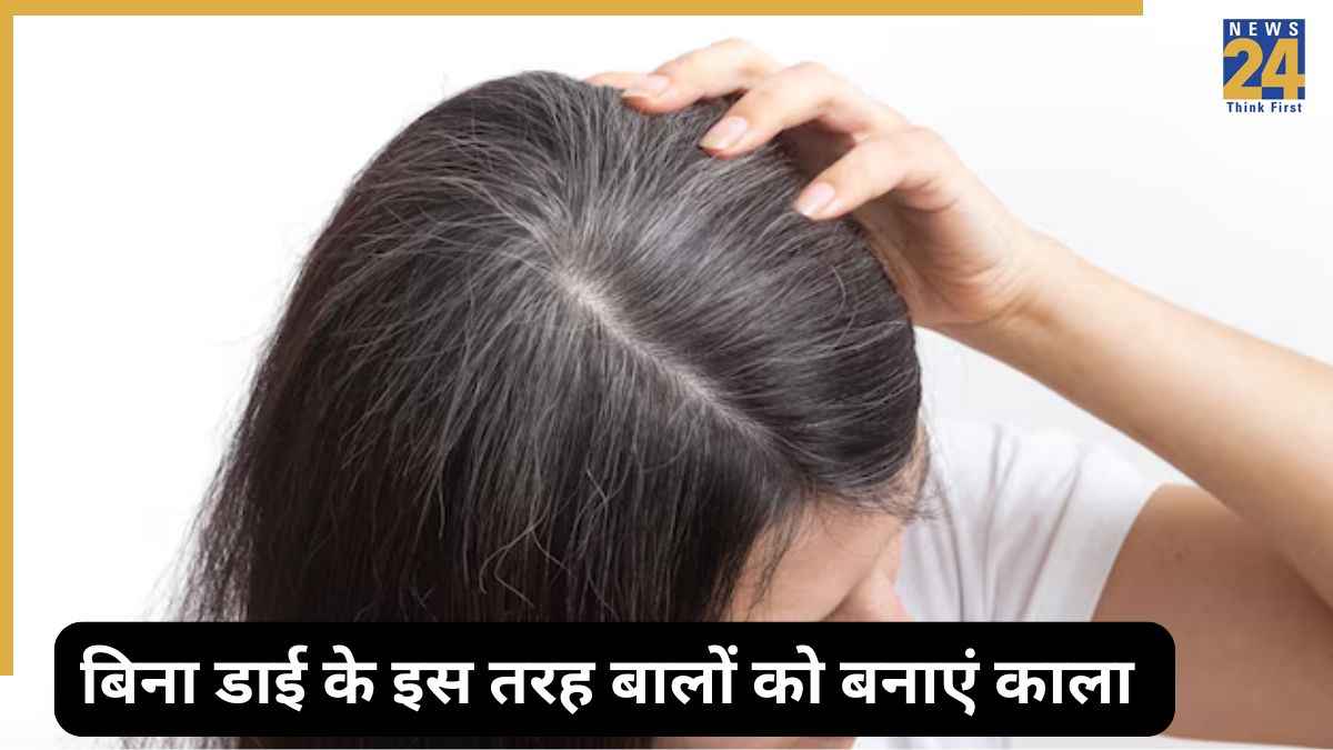 Homemade grey hair spray