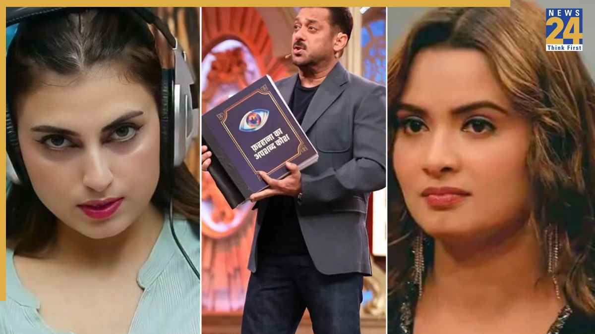 Bigg Boss 19 Highlights: 'बिग बॉस 19' में डबल एविक्शन, नीलम गिरी ने किया प्यार का इजहार? फरहाना भट्ट पर सलमान खान का फूटा गुस्सा