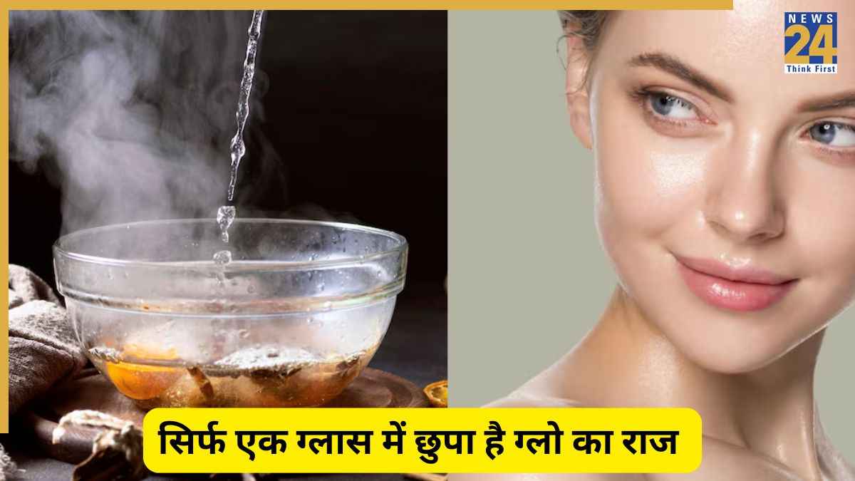 warm water for glowing skin
