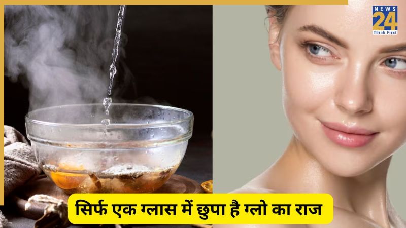 warm water for glowing skin