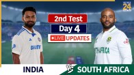 IND vs SA 2nd Test Day 4 Live Scorecard