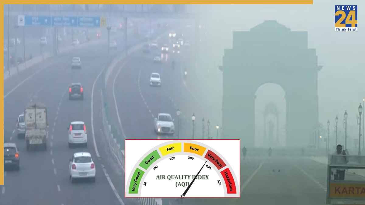 दिल्ली-एनसीआर में फिर AQI खराब श्रेणी में पहुंचा, 29 नवंबर से तापमान में बढ़ोतरी की उम्मीद