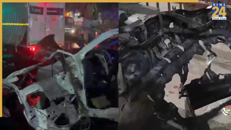 Delhi Blast Spot Visual