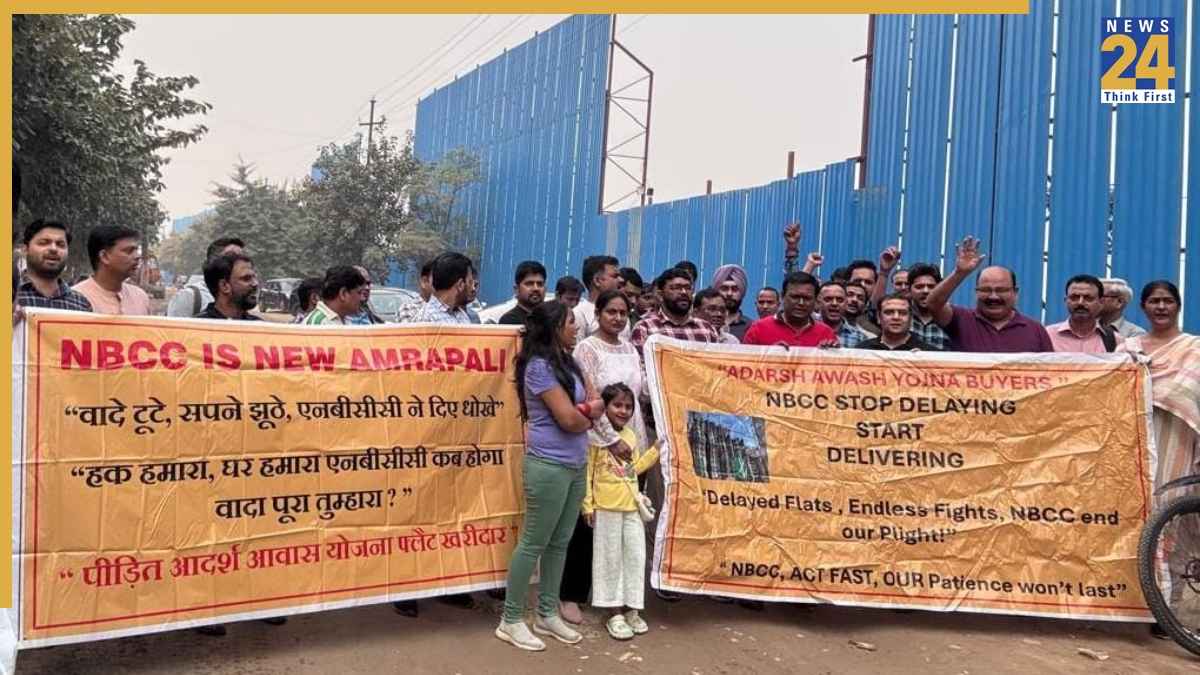 Greater Noida West Protest