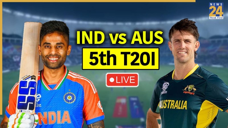 IND vs AUS 5th T20I LIVE