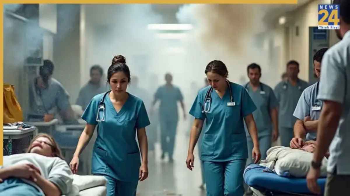 Noida News: नोएडा में फिर फटी Oxygen लाइन, प्रशासन ने सील किया अस्पताल