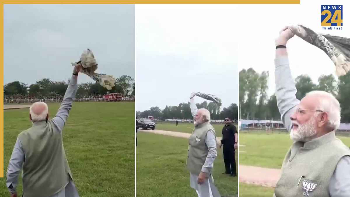 बिहार से PM मोदी का वीडियो वायरल, मुजफ्फरपुर रैली के दौरान किसानों और विपक्षियों को दिया खास संदेश