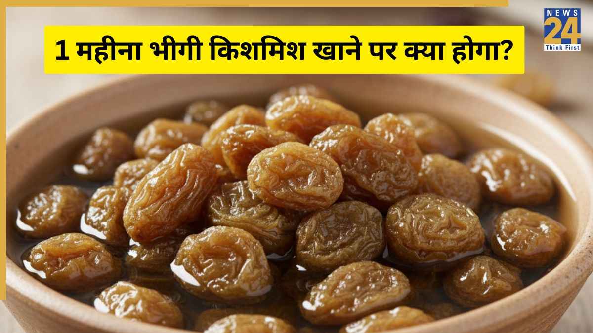 1 महीने तक किशमिश खाने से क्या होगा? यहां जानिए Soaked Raisins सेहत पर क्या असर डालते हैं