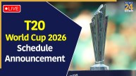 T20 World Cup 2026 Schedule Announcement Live