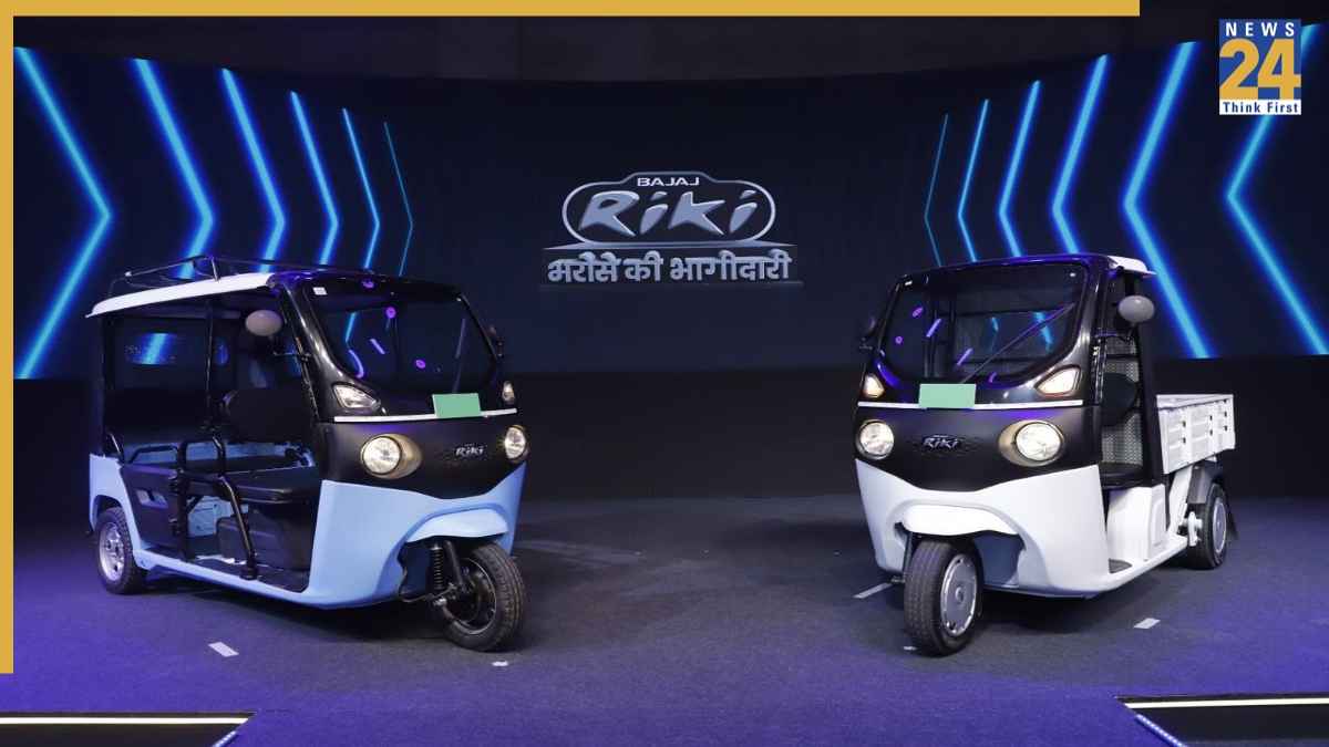 Bajaj का नया इलेक्ट्रिक रिक्शा Riki लॉन्च: 149km की रेंज, 4.5 घंटे में होगा चार्ज, जानें कीमत