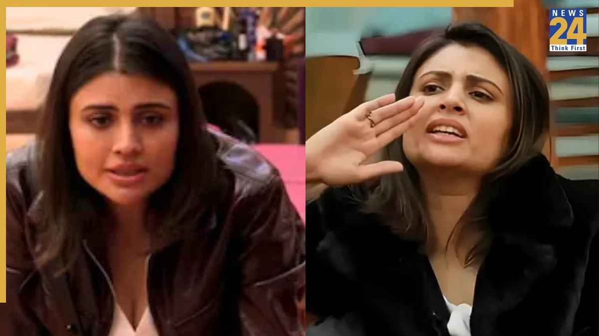 bigg boss 19 malti chahar kicks farhana bhat